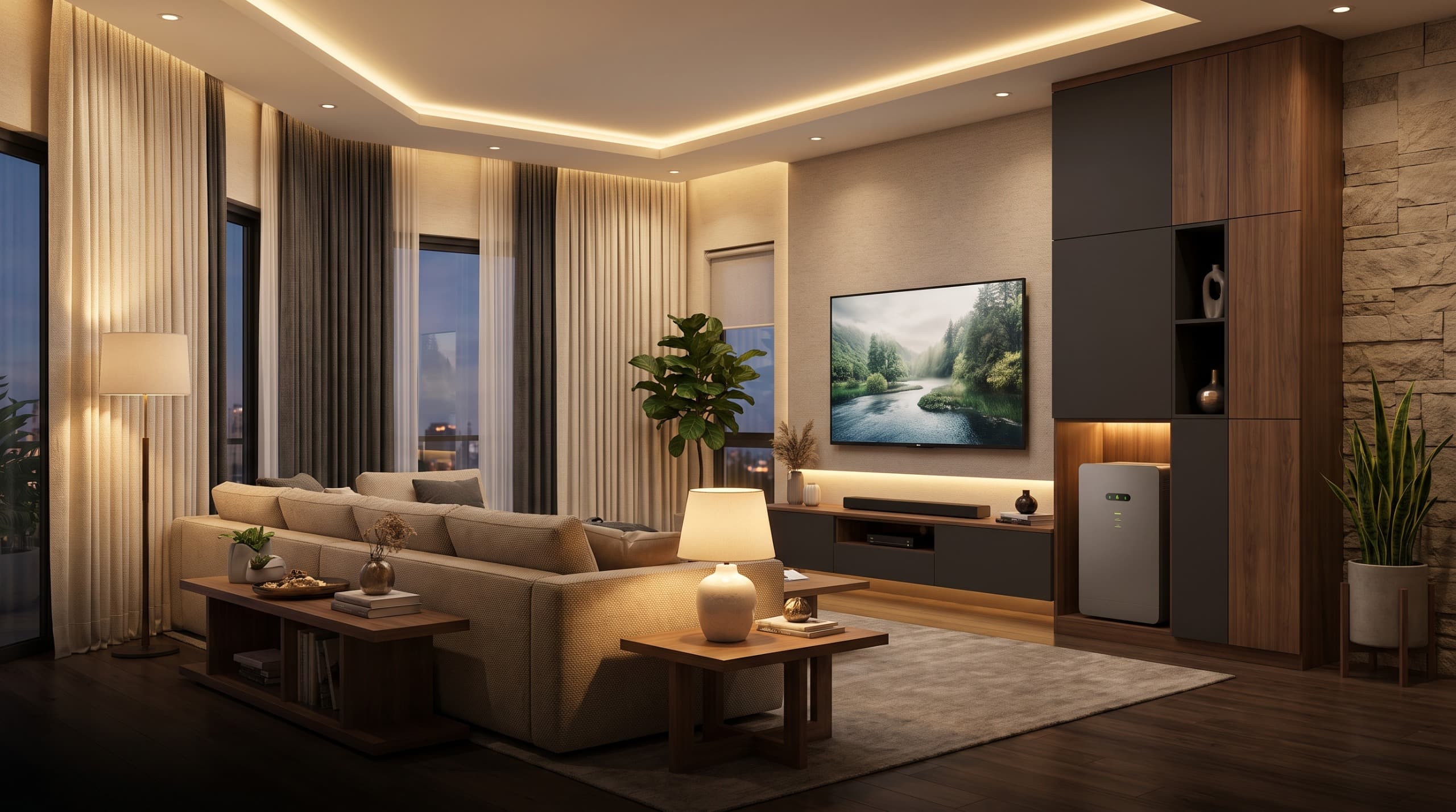 Living room interior