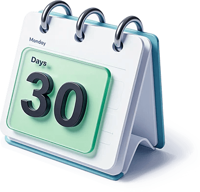 30 day guarantee